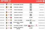 官方：西甲第37轮比赛统一在5月19日凌晨1点开球