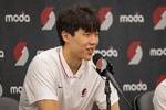 杨瀚森谈试训开拓者：表现也没有说多好 尽可能表现自己